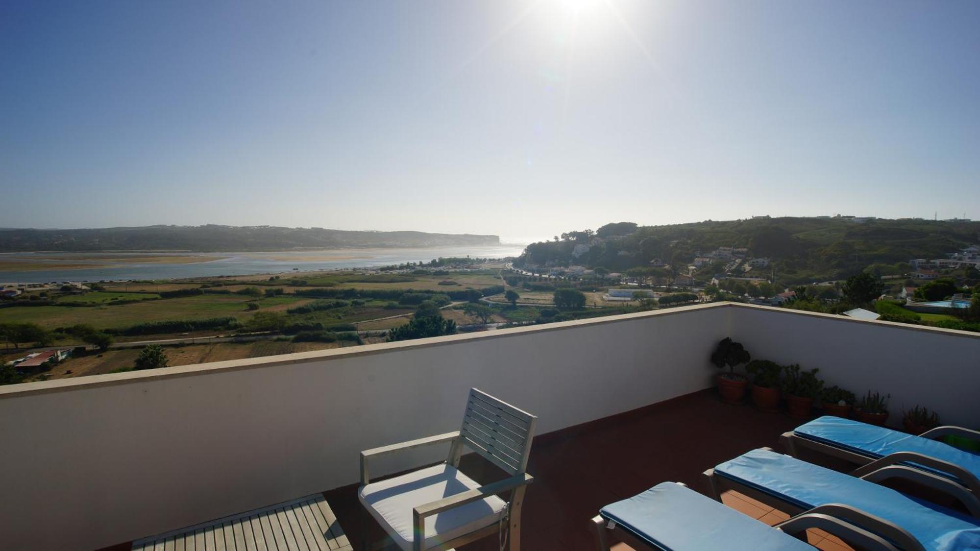 Casa Feliz Obidos Lagoon And Sea View Foz do Arelho Exterior foto